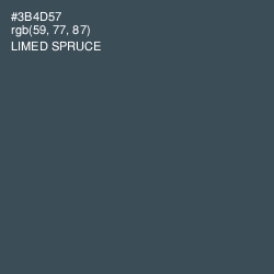 #3B4D57 - Limed Spruce Color Image